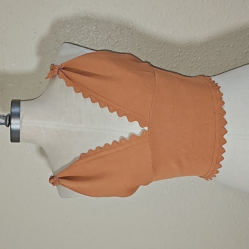 Free People Brown Crop Top